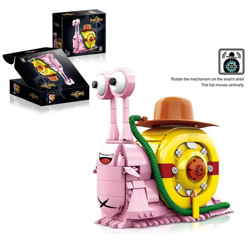 Kids Education Design - 573pcs Kit Bangunan Telepon Siput STEM