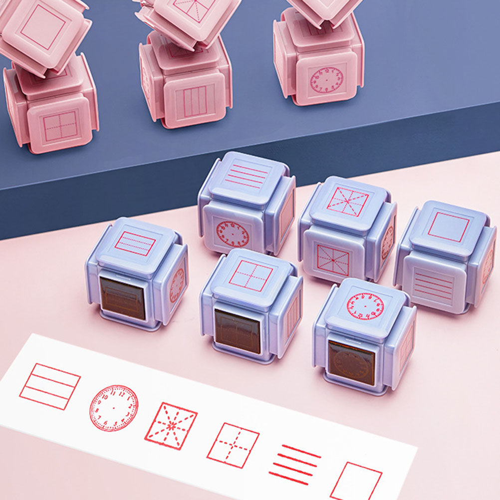 Kids Education Design - Stempel Edukatif untuk Anak-Anak, Desain Enam