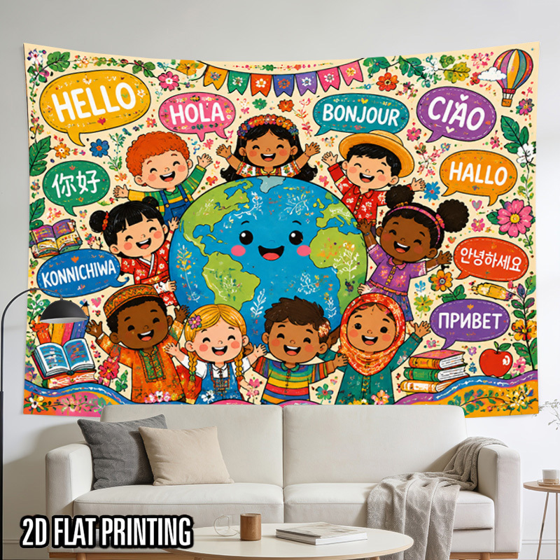 Kids Education Room - Selamat Datang dari Berbagai Bahasa Dunia,