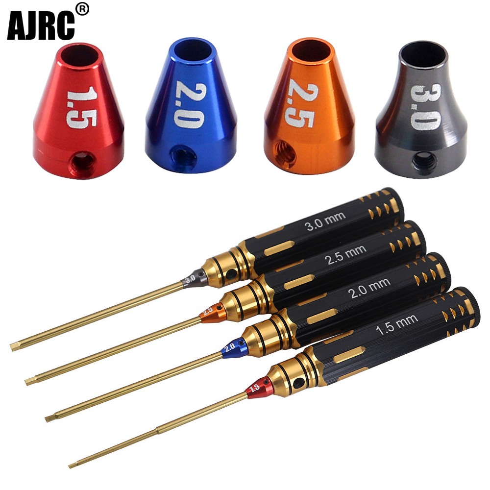 Tamiya Model Paint Set - Ajrc 4 buah/set alat obeng sekrup