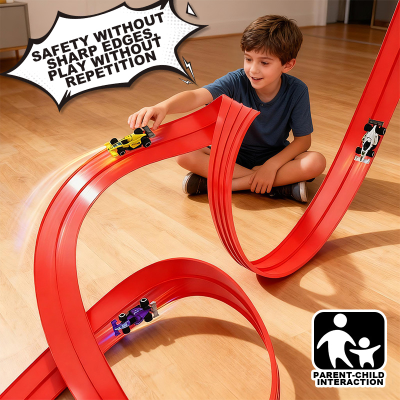 Kids Educational Gadget - Mobil trek rakitan bebas | Lintasan