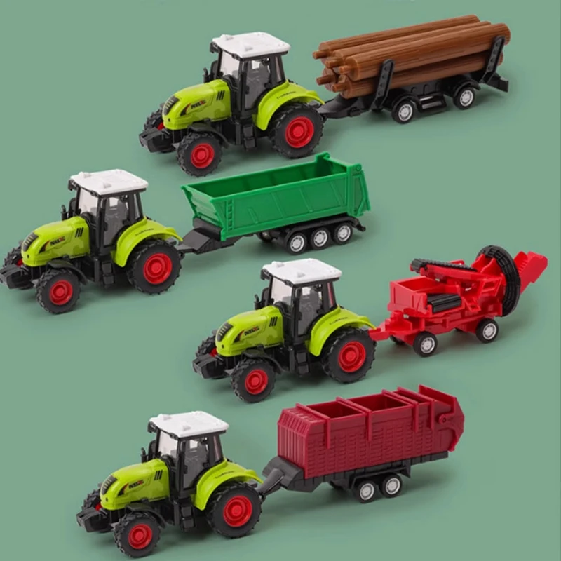 Kids Educational Gadget - Traktor Inersia Mobil Traktor Pertanian Truk