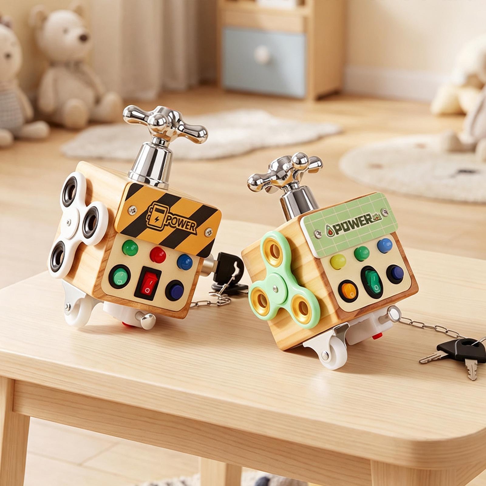 Kotak Aktivitas LED dengan Des - Kids Education Design ulasan dan harga