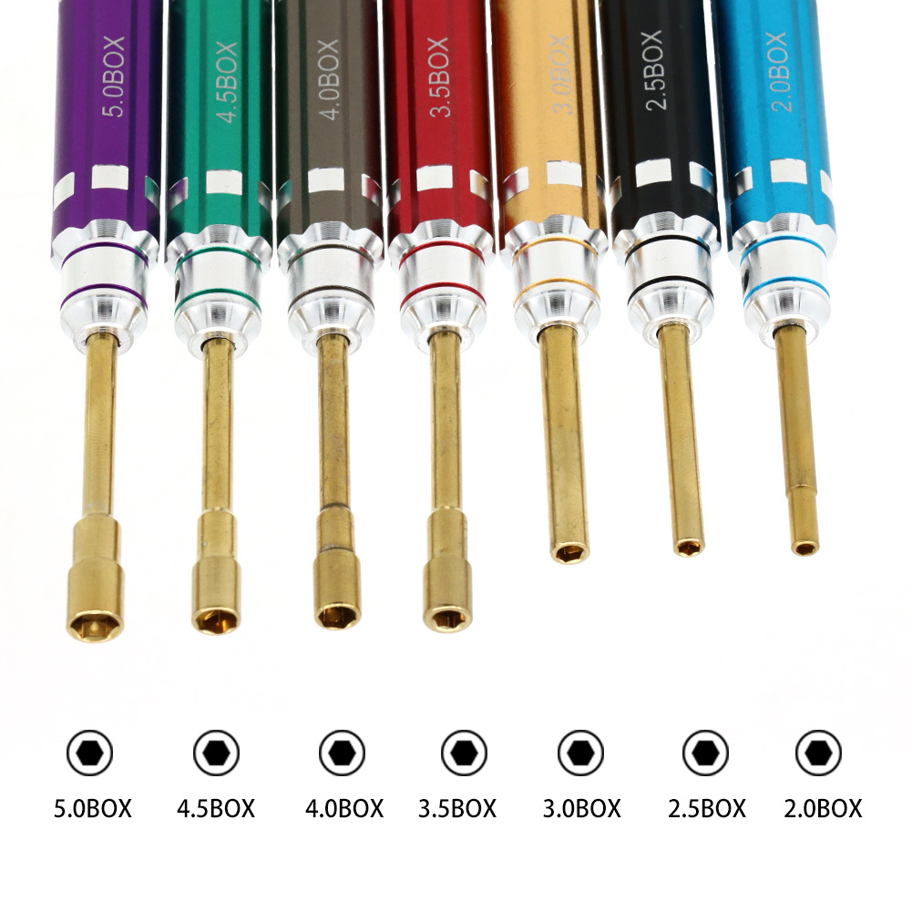 7 Buah Obeng Hex RC Gagang Pen - Tamiya Model Paint Set ulasan dan harga