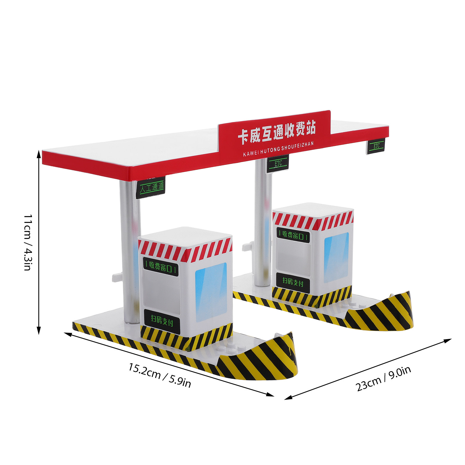 Set Mainan Gerbang Tol Plastik - Kids Education Design ulasan dan harga