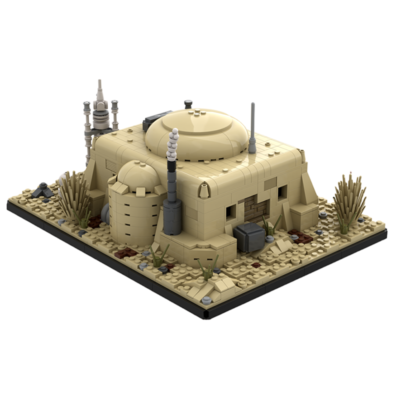 932pcs MOC SW Obi Wan S Hut Ta - Kids Education Pdf ulasan dan harga