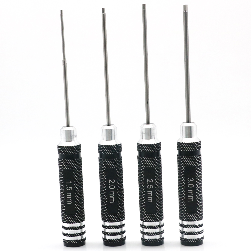 RC Tools 4 pcs Set Obeng Hex B - Tamiya Model Paint Set ulasan dan harga