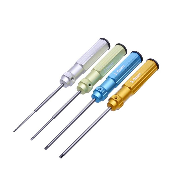 RC Tools 4 Pcs Set Obeng Hex B - Tamiya Model Paint Set ulasan dan harga