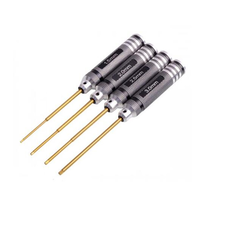RC Tools 4 Pcs Set Obeng Hex B - Tamiya Model Paint Set ulasan dan harga