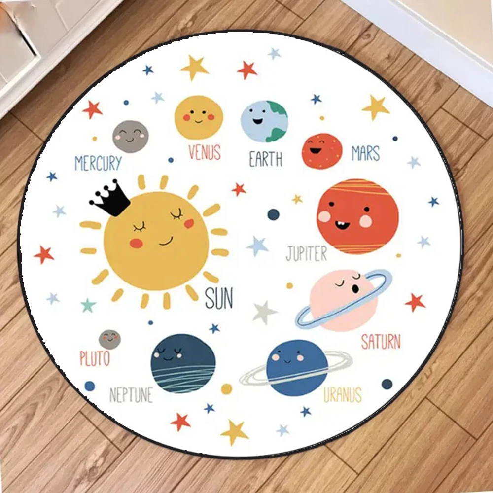 Koleksi Karpet Bulat Anak-Anak - Kids Education Room ulasan dan harga